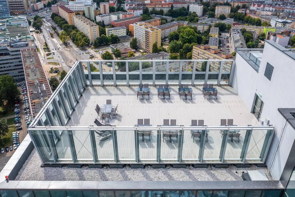 Apartament Blue City - Hanza Tower Szczecin Buitenkant foto